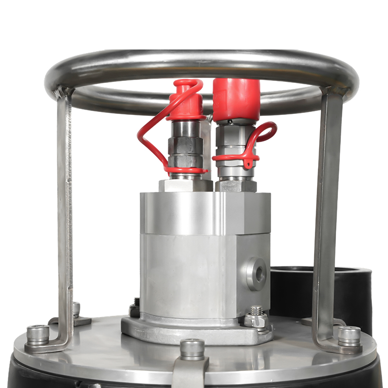 Pompe à lisier submersible hydraulique robuste (TP100-30)